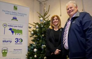 Rural Support CEO Veronica Morris with FSP Chairperson Harry Sinclair