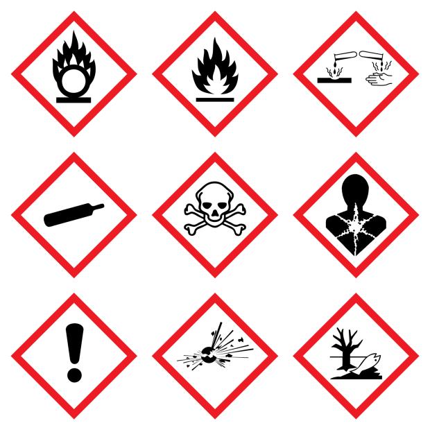 Hazard symbols Hazard symbols