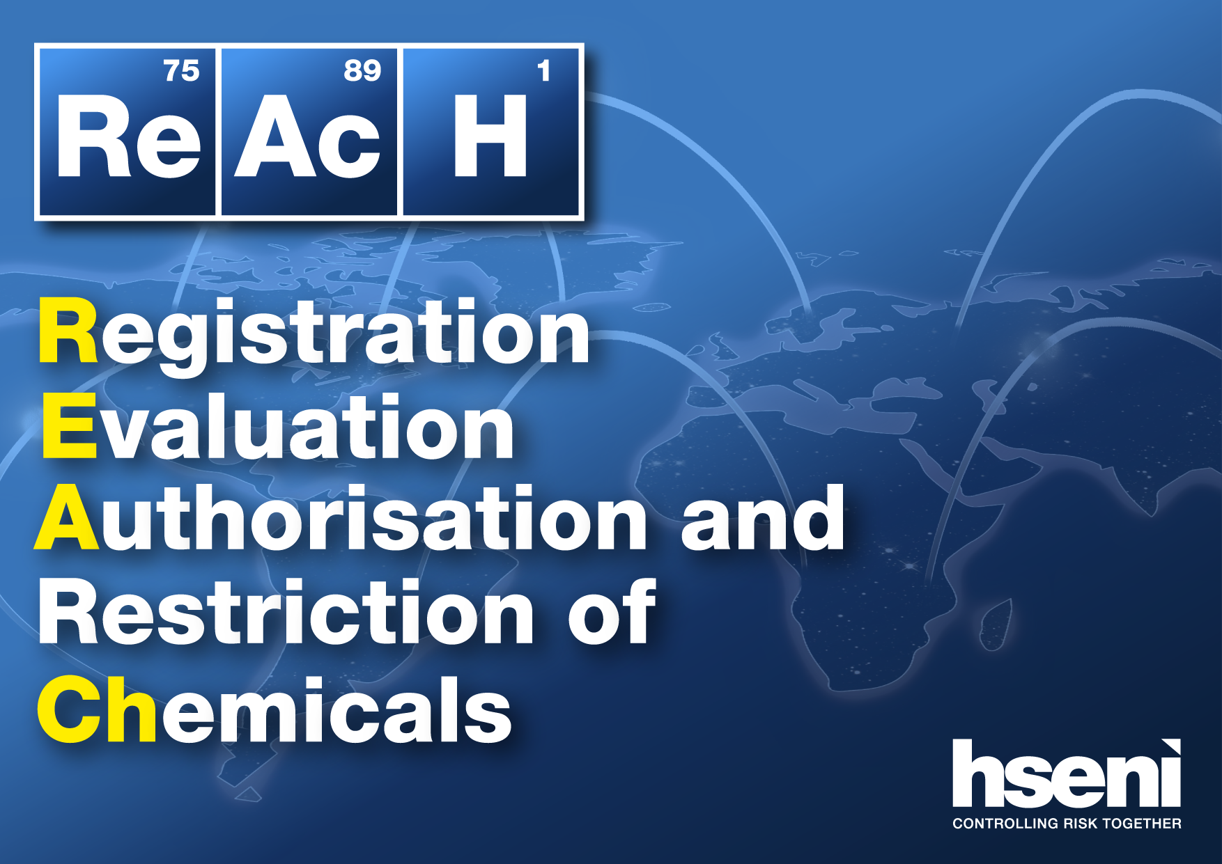 Registration, Evaluation, Authorisation of Chemicals (REACH)