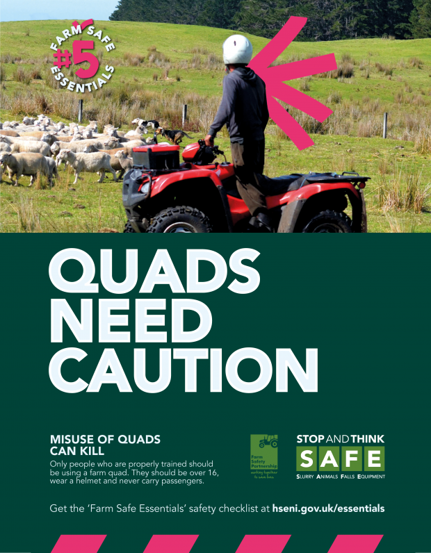 Farm Safe Essentials #5 - Quads Need Caution